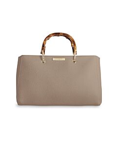 Katie Loxton Avery Bamboo Bag | Taupe
